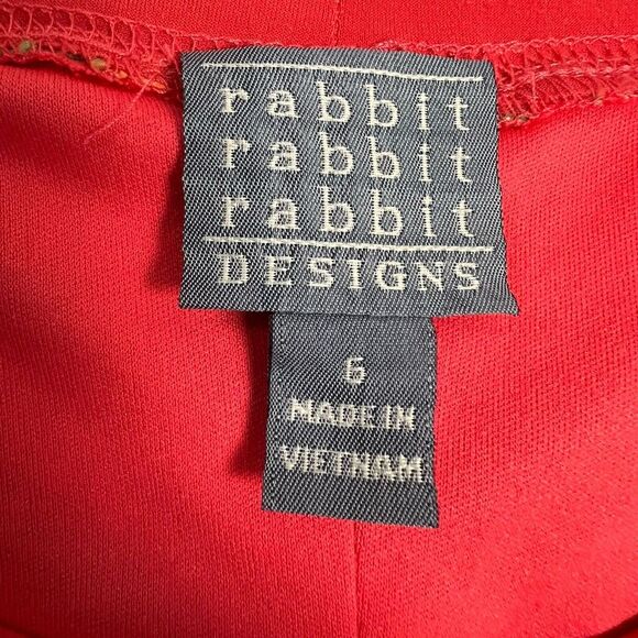 Rabbit Rabbit Rabbit Designs Bright Jungle Printed Dress Size 6 - Picture 5 of 9